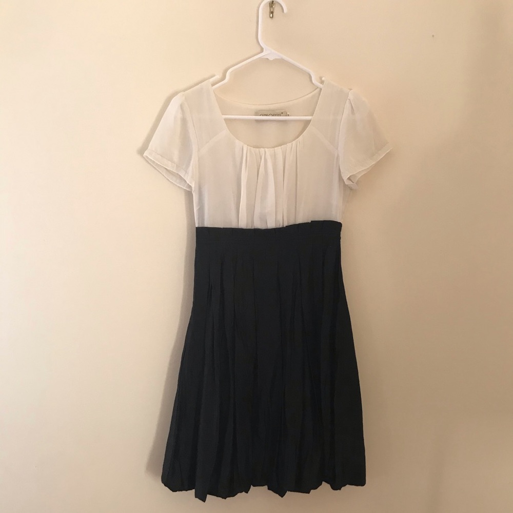 $25 for 3_Black & white dress _XS